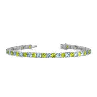 Classic Box Setting Tennis Bracelet