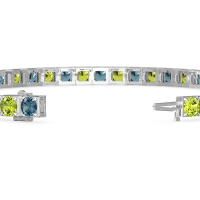Classic Box Setting Tennis Bracelet