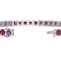 Classic Box Setting Tennis Bracelet