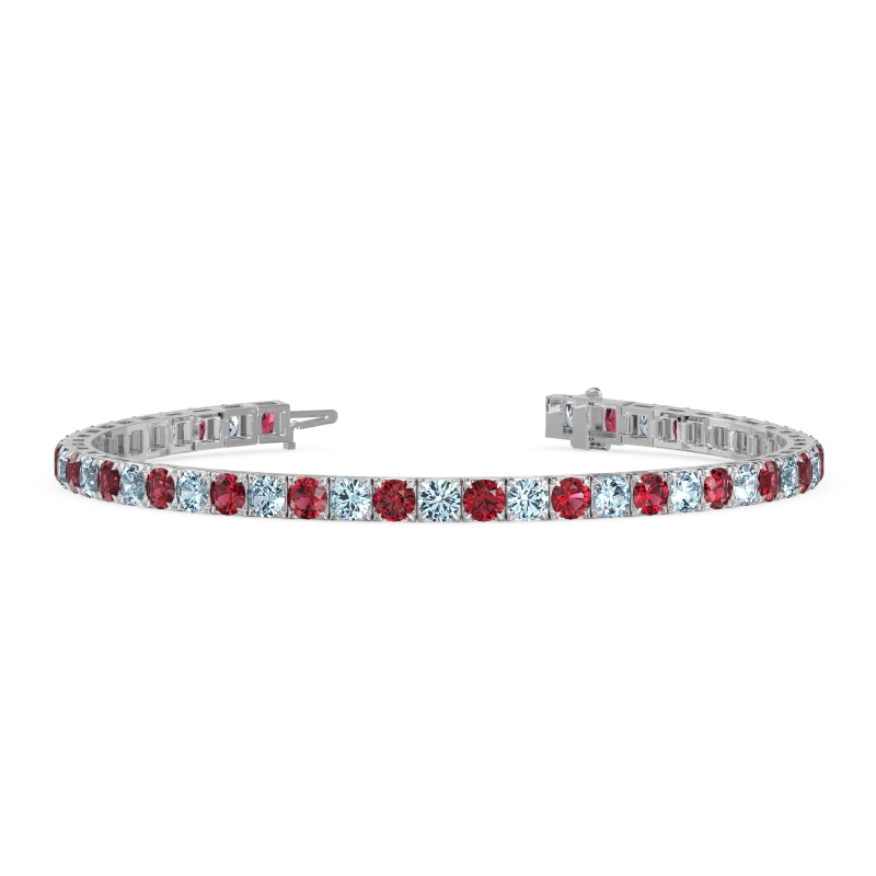 Classic Box Setting Tennis Bracelet