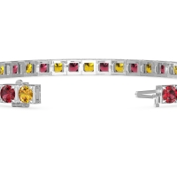 Classic Box Setting Tennis Bracelet