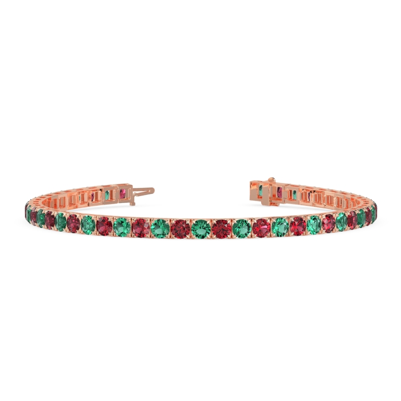 Classic Box Setting Tennis Bracelet