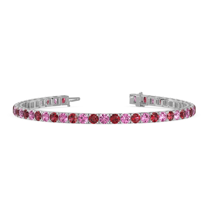 Classic Box Setting Tennis Bracelet
