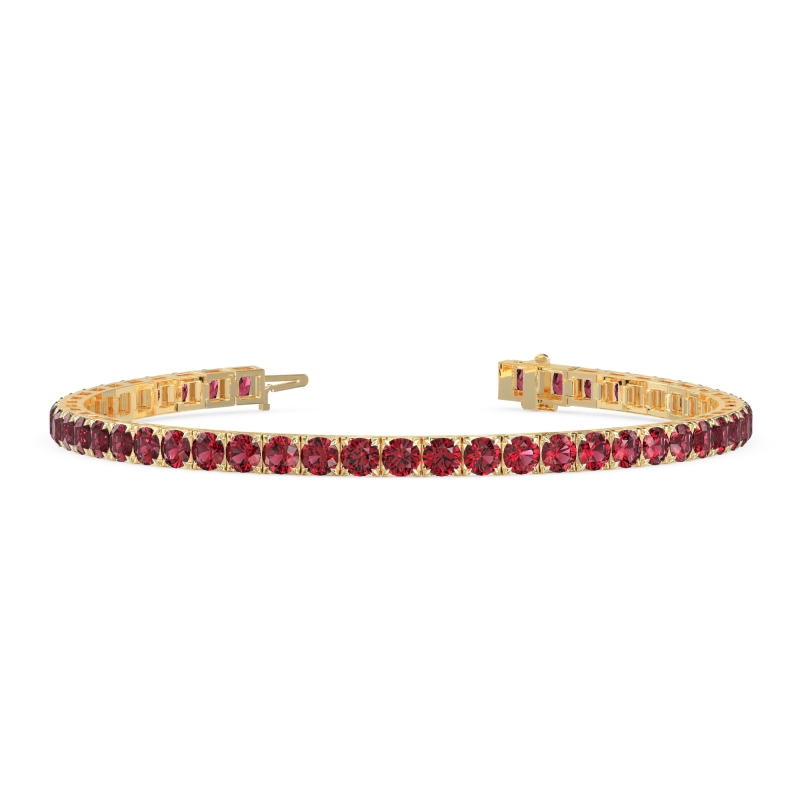 Classic Box Setting Tennis Bracelet