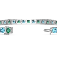 Classic Box Setting Tennis Bracelet