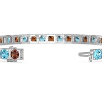 Classic Box Setting Tennis Bracelet