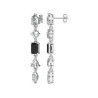 Multi-Shape Dangling Earrings