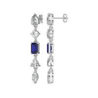 Multi-Shape Dangling Earrings