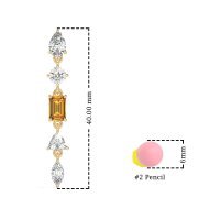 Multi-Shape Dangling Earrings