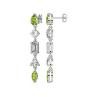 Multi-Shape Dangling Earrings