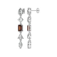 Multi-Shape Dangling Earrings