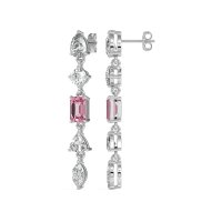Multi-Shape Dangling Earrings