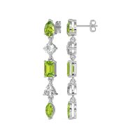 Multi-Shape Dangling Earrings