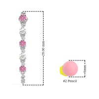 Dangling Chain Stud Drop Earrings