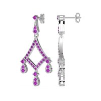 Art-Deco Dangling Earrings