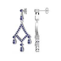 Art-Deco Dangling Earrings