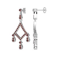 Art-Deco Dangling Earrings