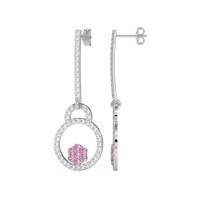 Fashion Circle Cluster Earrings