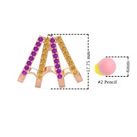 Multi-Row Huggie Earrings