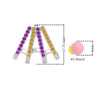 Multi-Row Huggie Earrings