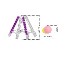 Multi-Row Huggie Earrings