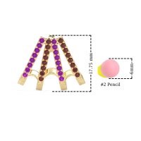 Multi-Row Huggie Earrings