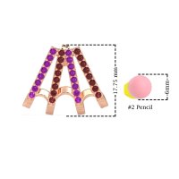 Multi-Row Huggie Earrings