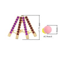 Multi-Row Huggie Earrings