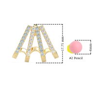 Multi-Row Huggie Earrings