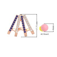 Multi-Row Huggie Earrings