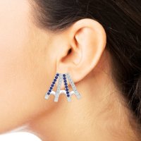 Multi-Row Huggie Earrings