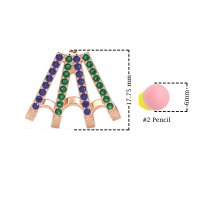 Multi-Row Huggie Earrings