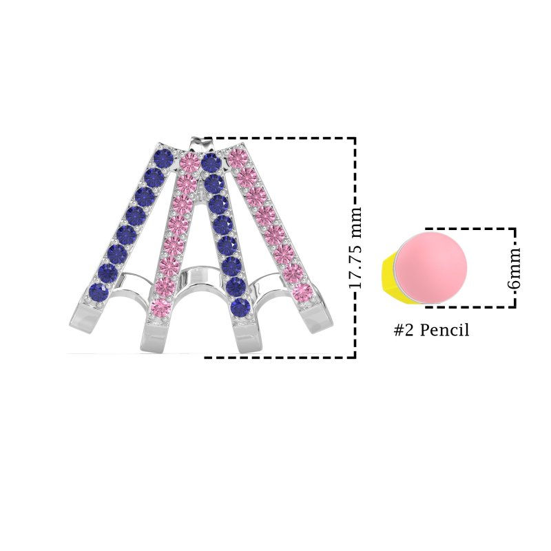 Multi-Row Huggie Earrings