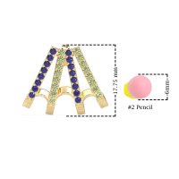 Multi-Row Huggie Earrings