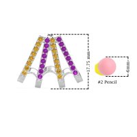 Multi-Row Huggie Earrings