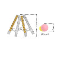 Multi-Row Huggie Earrings