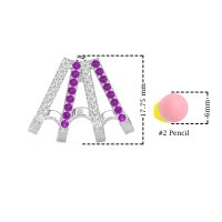 Multi-Row Huggie Earrings