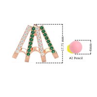 Multi-Row Huggie Earrings