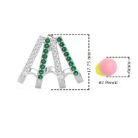 Multi-Row Huggie Earrings