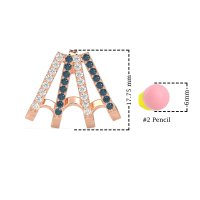 Multi-Row Huggie Earrings