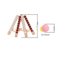 Multi-Row Huggie Earrings