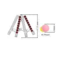 Multi-Row Huggie Earrings