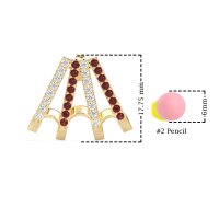 Multi-Row Huggie Earrings