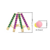 Multi-Row Huggie Earrings