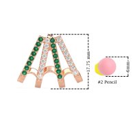 Multi-Row Huggie Earrings