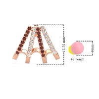 Multi-Row Huggie Earrings