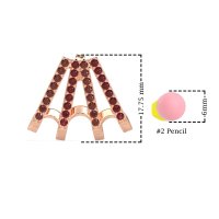 Multi-Row Huggie Earrings