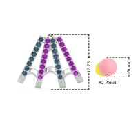 Multi-Row Huggie Earrings