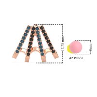 Multi-Row Huggie Earrings