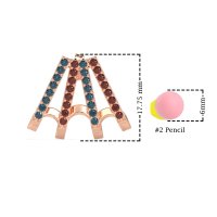 Multi-Row Huggie Earrings